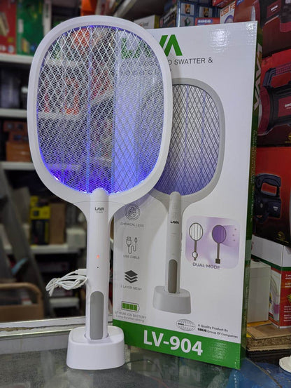 Mosquito Killer Racquet Lamp Pocket Size Mosquito Killer Lamp Night Bulb Mosquito Catcher