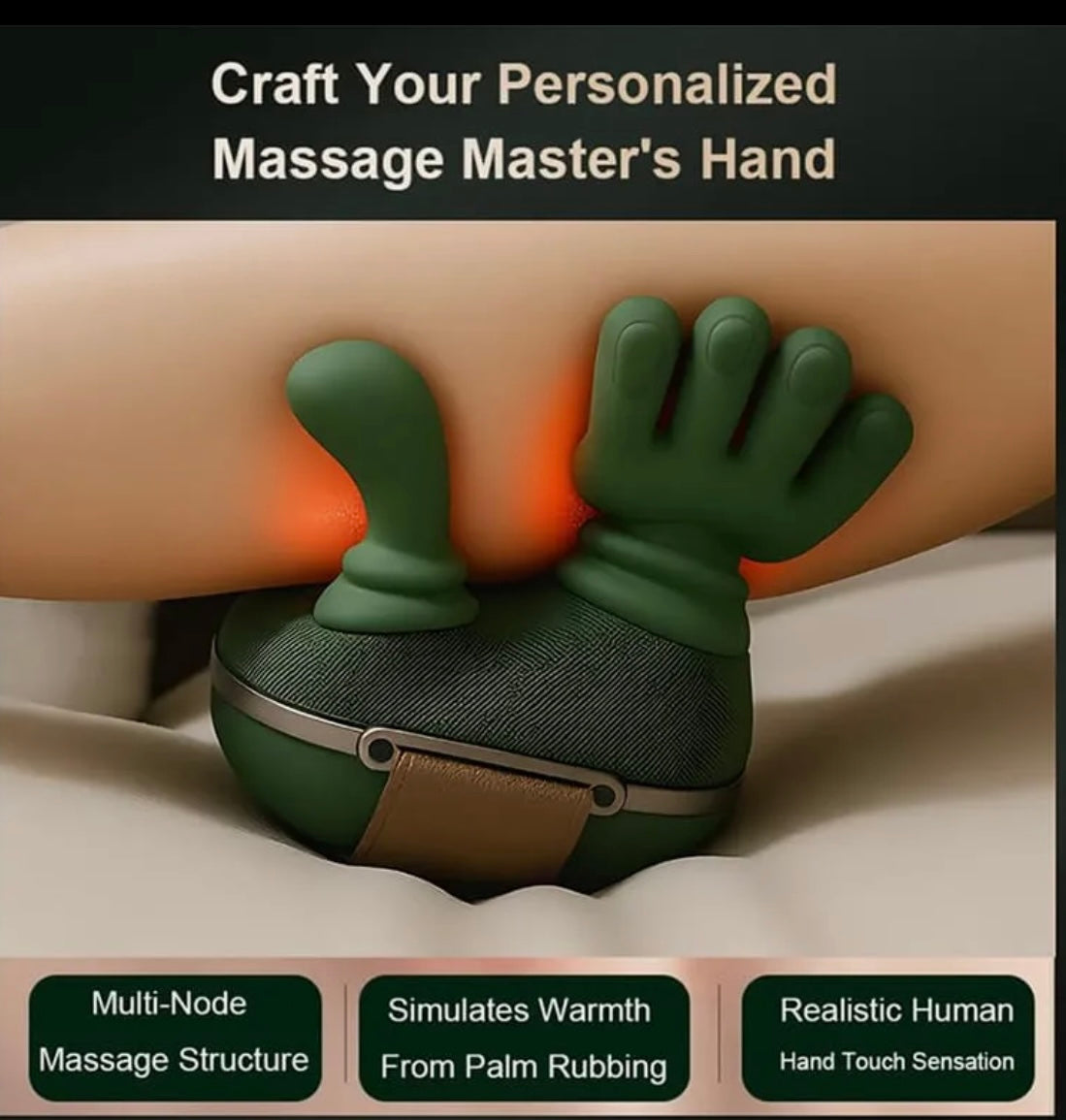 Neck & Shoulder Kneading Massager in Pakistan – Real Hand Massage Feeling